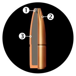 GECO - 6,5X55 SE- PLUS - NÁBOJ KULOVÝ